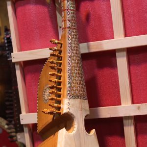 Handcrafted Afghan Rubab with rich sound, perfect for classical Afghan music